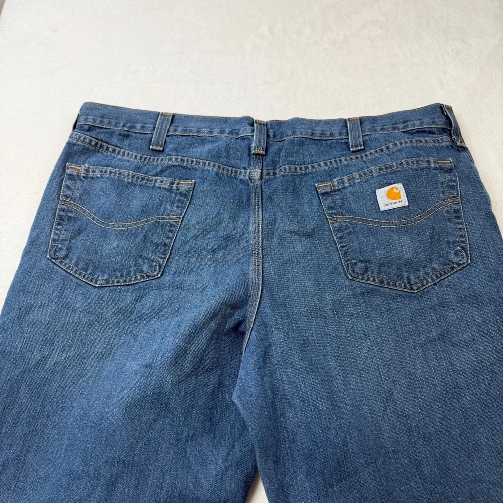 Carhartt Traditional Fit‎ Jeans Mens 42x32 Blue Good Straight Leg 101496 420